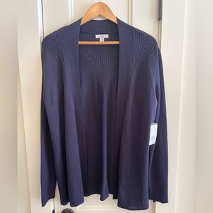 Women’s Croft & Barrow Navy Cardigan